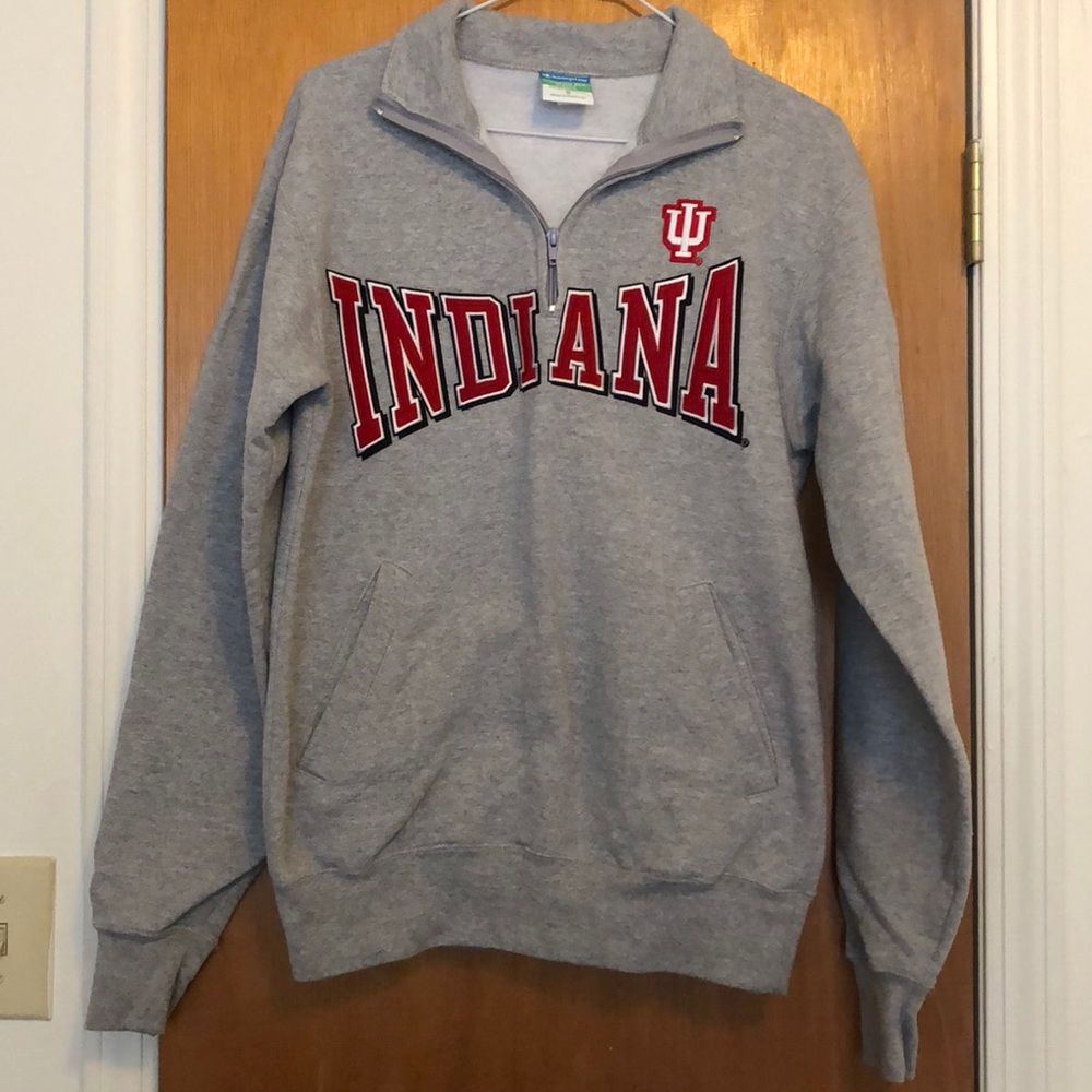 IU Hoosiers Quarter Zip ⚪️🔴